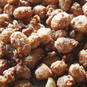 Amendoim caramelizado com gergelim 100G