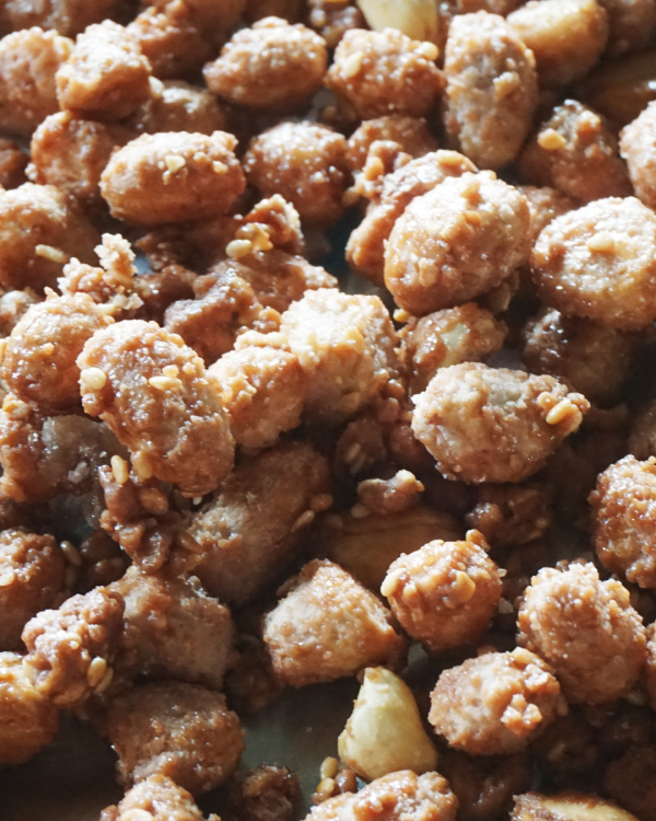 Amendoim caramelizado com gergelim 100G
